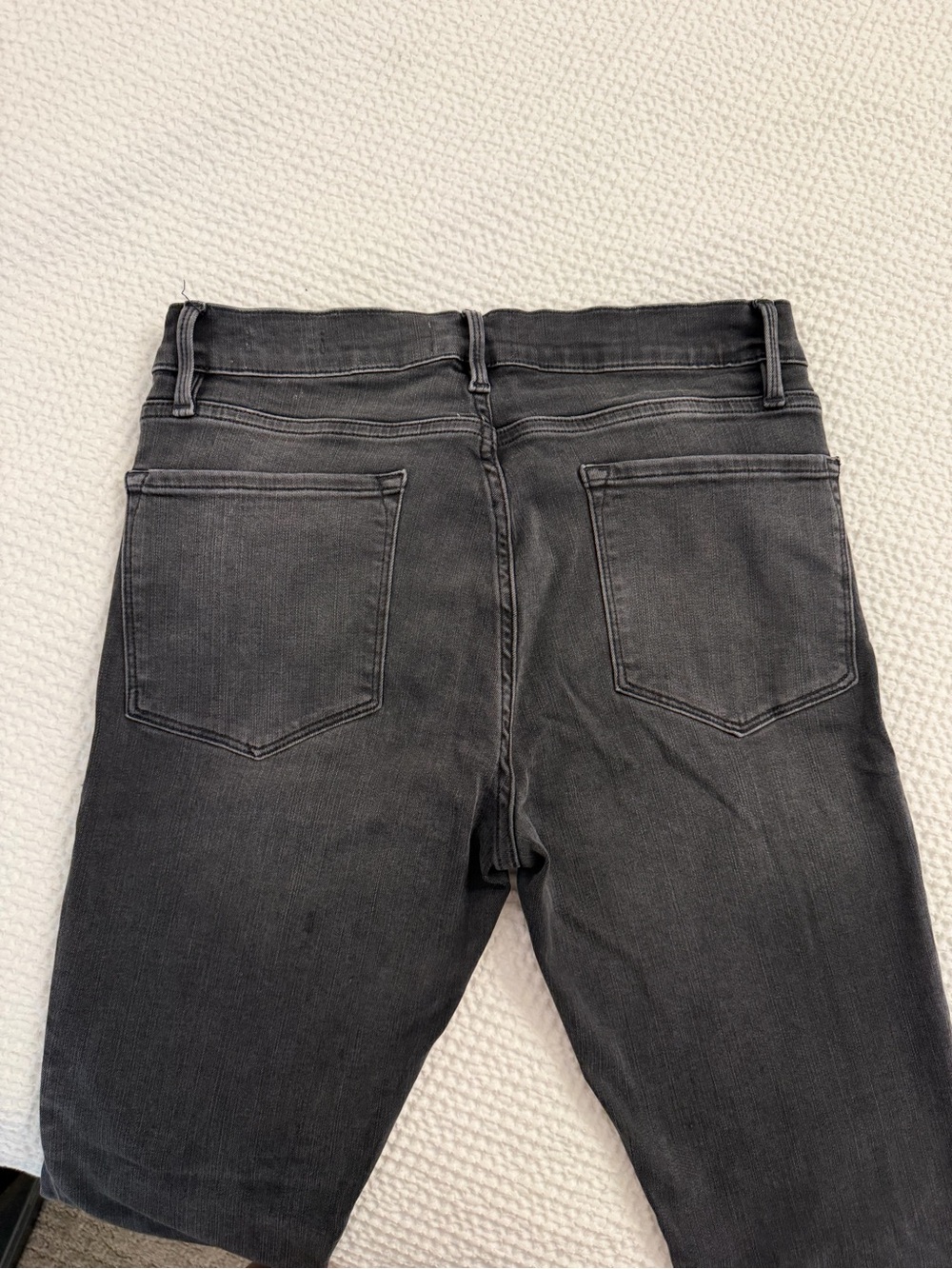 Frame Denim Women's Black Washed Jeans - Picture 6 of 6
